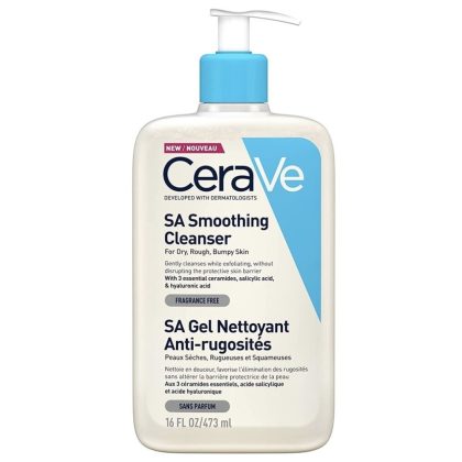 ژل شسستشو سالسیلیک اسید سراوی ژل شسستشو سالسیلیک اسید سراوی CeraVe SA Smoothing Cleanser