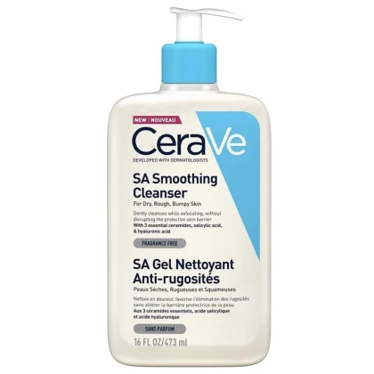 ژل شسستشو سالسیلیک اسید سراوی ژل شسستشو سالسیلیک اسید سراوی CeraVe SA Smoothing Cleanser