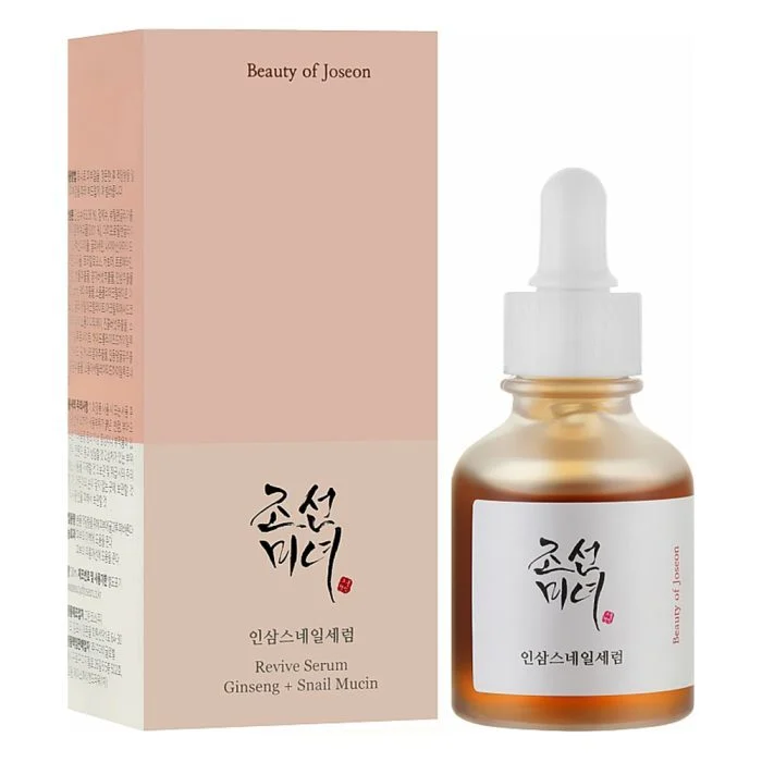 سرم-ترمیم-و-بازسازی-کننده-جینسینگ-و-موسین-حلزون-بیوتی-اف-جوسان-Beauty-of-Joseon-Repair-Serum-Ginseng-Snail-Mucin-30ml-700x700 سرم حلزون و جنسینگ بیوتی اف جوسان