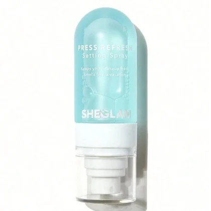 اسپری فیکس آبرسان براق شیگلم اسپری فیکس آبرسان براق شیگلم Sheglam Press Refresh Setting Spray