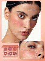 پالت رژگونه 6 رنگ شیگلم فلورال فلاش Sheglam Floral Flush Blush Palette Cottage Core Garden - Image 7