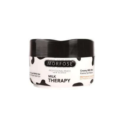 ماسک مو شیر مورفس-Morfose Milk Therapy Kremsi Süt Saç Maskesi 