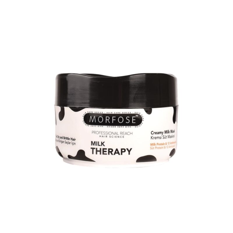 ماسک مو شیر مورفس-Morfose Milk Therapy Kremsi Süt Saç Maskesi 
