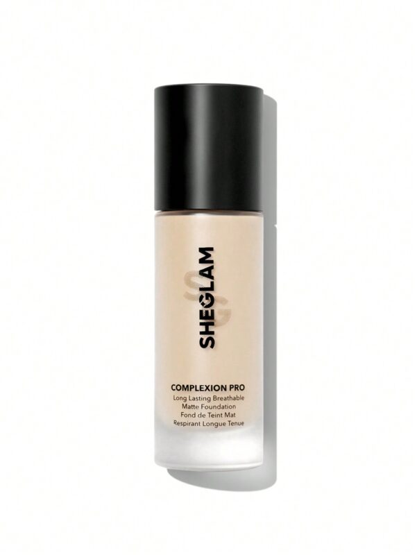 کرم پودر مات شیگلم پوست چرب Complexion Pro Long Lasting Breathable Matte Foundation-Linen