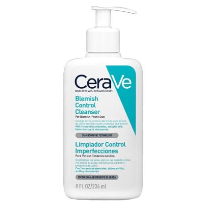 ژل شستشو سراوی CeraVe مدل Blemish Control