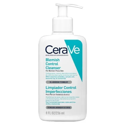 ژل شستشو سراوی CeraVe مدل Blemish Control