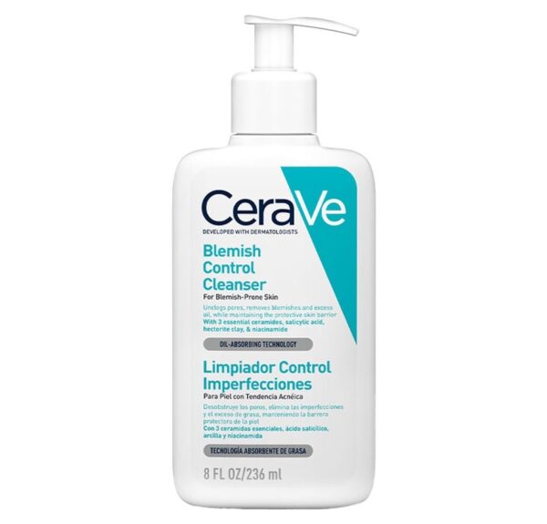 ژل شستشو سراوی CeraVe مدل Blemish Control