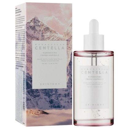 آمپول کنترل و کوچک کننده منافذ سنتلا ماداگاسکار SKIN1004 Madagascar Centella Poremizing Fresh Ampoule