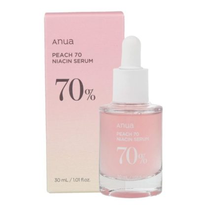 سرم هلو 70 و نیاسینامید آنوا روشن‌کننده، آبرسان پوست Anua Peach 70% Niacin Serum