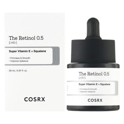 سرم روغنی رتینول 05 کوزارکس ضد چین و چروک و آکنه COSRX The Retinol 0.5 Oil