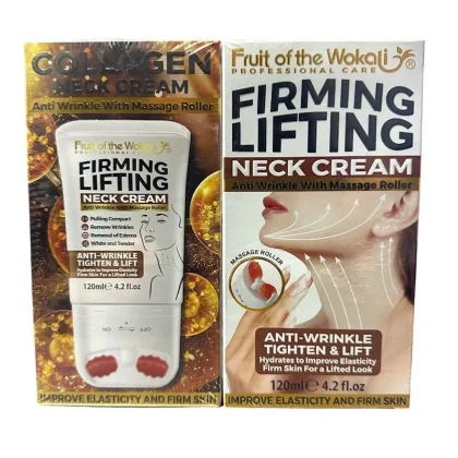 رول لیفتینگ و ضدچروک فک و غبغب وکالی Wokali firming lifting neck roll cream