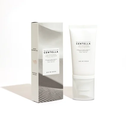 ضدآفتاب ضدلک و روشن کننده تون آپ سنتلا اسکین 1004 SKIN1004 Madagascar Centella Tone Brightening Tone-Up Sunscreen