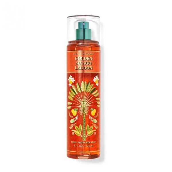 بادی اسپلش گلدن منگو بث اند بادی 236میل| bath and body works golden mango lagoon body splash