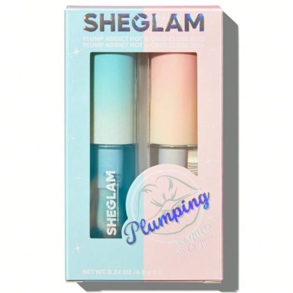 حجم دهنده لب سرد و گرم شیگلم-sheglam plumping hot and cold