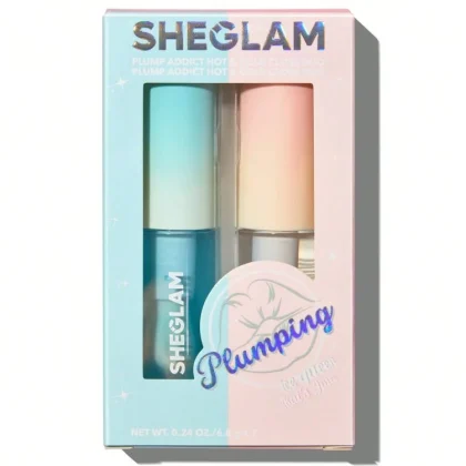 حجم دهنده لب سرد و گرم شیگلم-sheglam plumping hot and cold