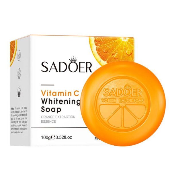 صابون ویتامین سی سفیدکننده سادور-sadoer vitamin c whitening soap