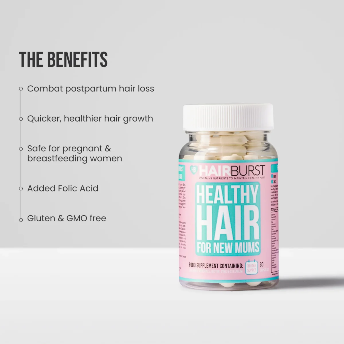 کپسول تقویت پوست و مو مادران باردار-hair brust healthy hair for new mums