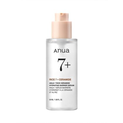 سرم آبرسان و تقویت سد دفاعی برنج و سراماید آنواAnua 7 Rice Ceramide Hydrating Barrier Serum