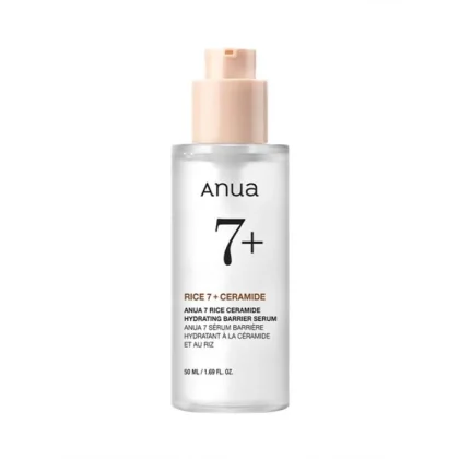 سرم آبرسان و تقویت سد دفاعی برنج و سراماید آنواAnua 7 Rice Ceramide Hydrating Barrier Serum