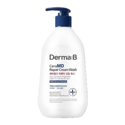 شوینده اوژانسی رفع پوست مرغی و خشکی بدن درما بی Derma b ceramd repair cream wash