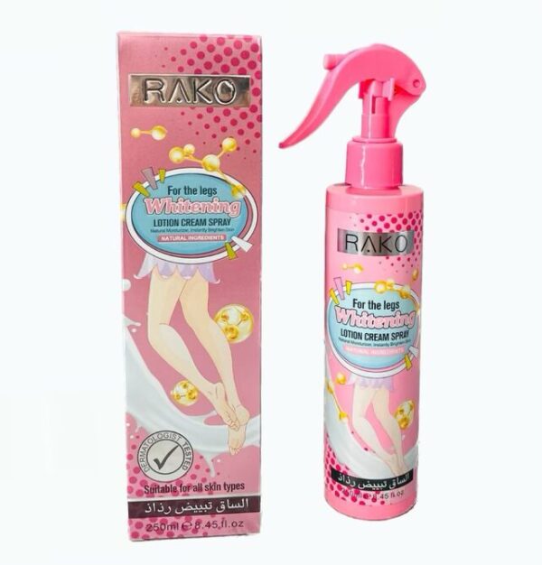 اسپری سفید کننده بدن راکو-Rako whitenig lotion cream spray