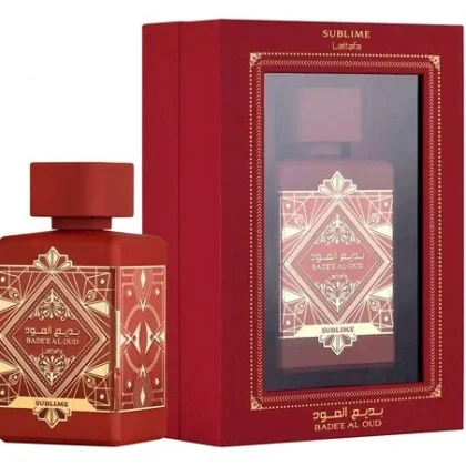 عطر بدیع العود سابلیم قرمز لطافه Badee Al Oud Sublime