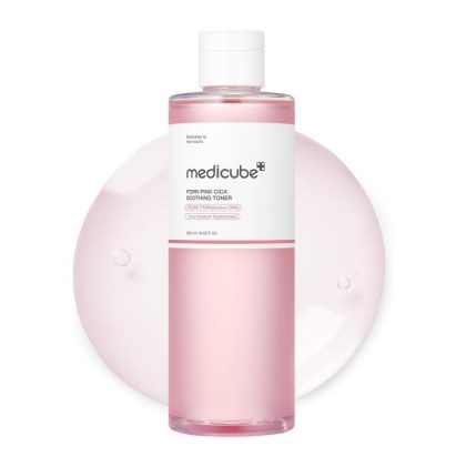 تونر صورتی ضدلک سیکا مدی کیوب-medicube pdrn pink cica soothing toner