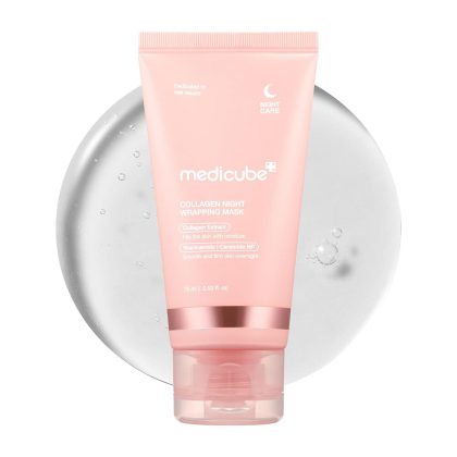 ماسک شب کلاژن مدی کیوب-medicube collagen wrapping mask