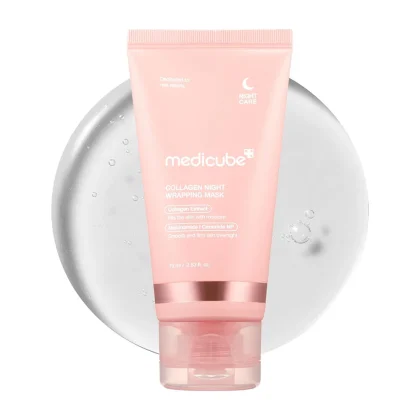 ماسک شب کلاژن مدی کیوب-medicube collagen wrapping mask