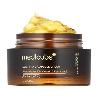 کرم کپسولی ویتامین سی مدی کیوب-MEDICUBE deep vita c capsule cream
