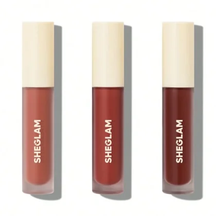 ست رژ لب مایع مات 3تایی شیگلم ست رژ لب مایع مات 3تایی شیگلم sheglam Matte Allure Liquid Lipstick