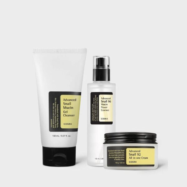 پک موسین حلزون کوزارکس-Snail Mucin Trio COSRX