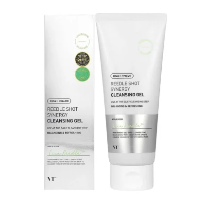 شوینده منافذ باز ریدل شات وی تی کازمتیک-VT Cosmetics REEDLE SHOT SYNERGY CLEnsing gel
