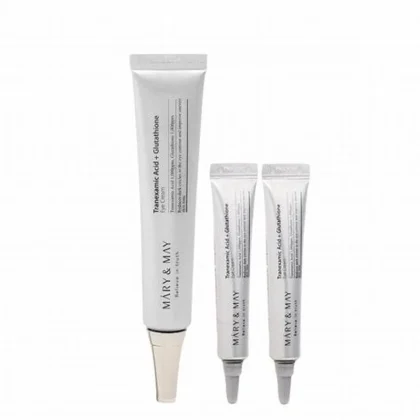 پک کرم دور چشم ضدلک و روشن کننده گلوتا مری اند می-Mary&May Glutathione Eye Cream Special Set (30g+12g x2)