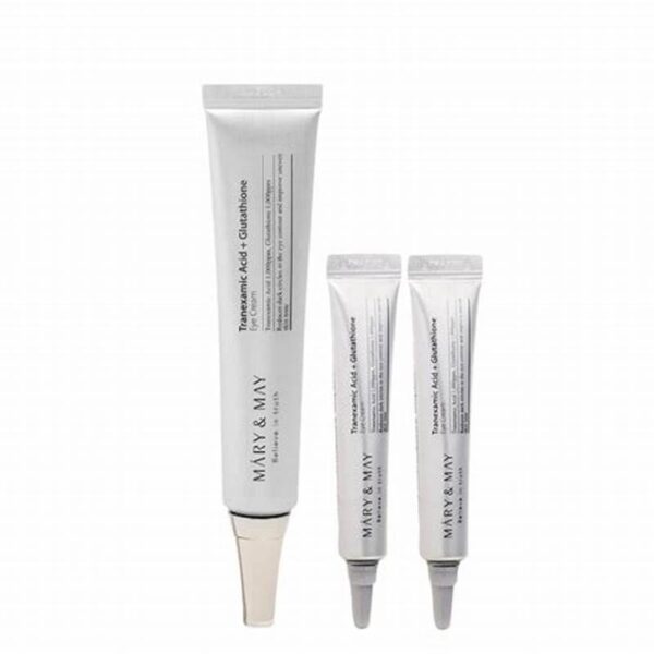 پک کرم دور چشم ضدلک و روشن کننده گلوتا مری اند می-Mary&May Glutathione Eye Cream Special Set (30g+12g x2)