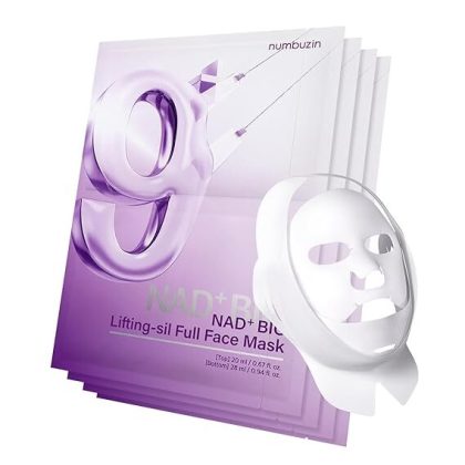 ماسک لیفت صورت و غبغب نامبوزین-numbuzin No.9 Sheet Mask | NAD+ BIO