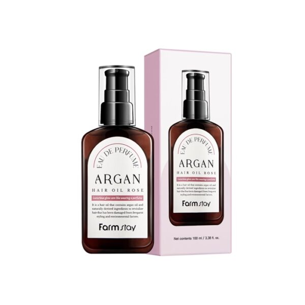 روغن آرگان مو فارم استی-FARMSTAY ARGAN HAIR OIL ROSE