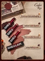 پک رژ لب جامد امبر رز Ember Rose شیگلم - تصویر 8