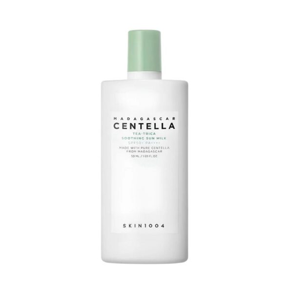 ضدآفتاب ضدجوش تی تریکا اسکین 1004-SKIN 1004 - Madagascar Centella Tea-Trica Soothing Sun Milk