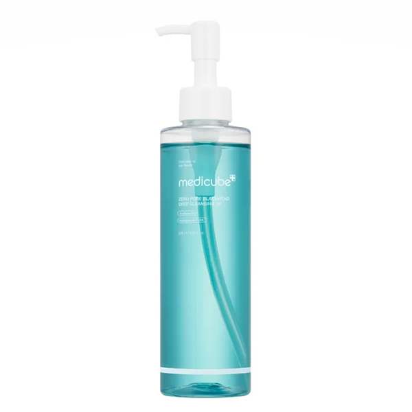روغن شستشو منافذ و رفع جوش مدی کیوب-Medicube Zero Pore Blackhead Cleansing Oil and Zero Foam Cleanser