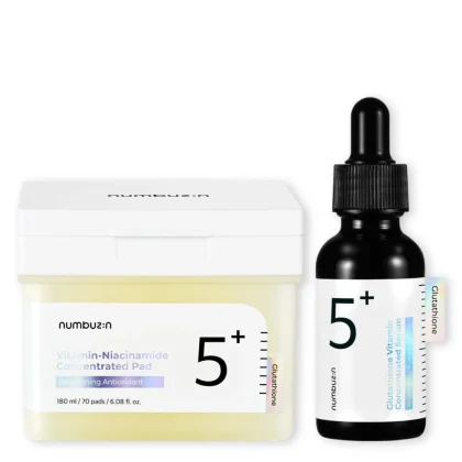 ست گلوتاتیون روشن کننده نامبوزین-numbuzin No.5 Glutathione Dark Spots Set