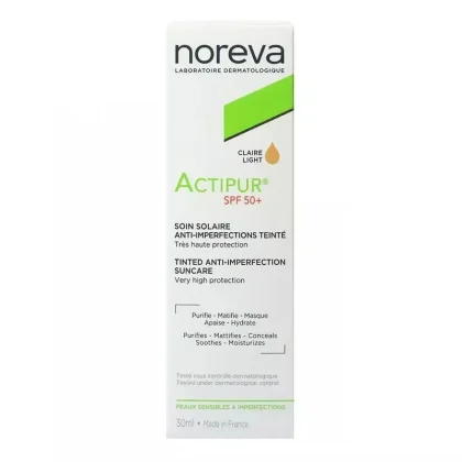 ضد آفتاب اکتی پور نوروا-Actipur Anti-Imperfection Sun Care SPF50+ Light Tint 30 ml
