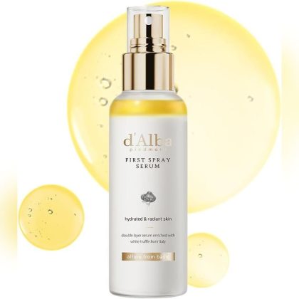 اسپری ترافل سفید پوست شیشه ای د البا اسپری ترافل سفید پوست شیشه ای د البا d'Alba White Truffle First Spray Serum