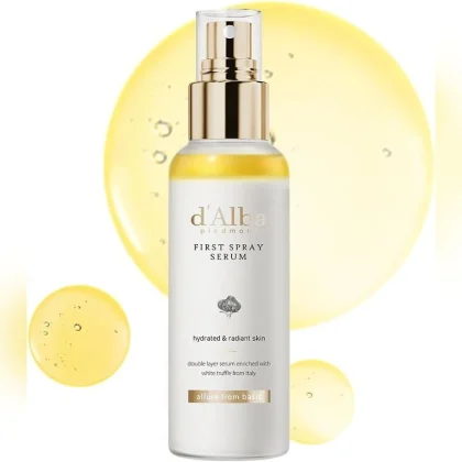 اسپری ترافل سفید پوست شیشه ای د البا اسپری ترافل سفید پوست شیشه ای د البا d'Alba White Truffle First Spray Serum