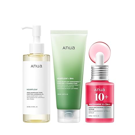 ست پوست شیشه ای آنوا Anua Glass Skin