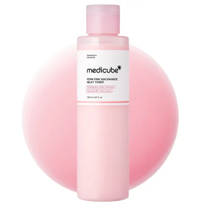 تونر شیری PDRN و نیاسین آمید مدی کیوب MEDICUBE PDRN Pink NIACINAMID MILKY Toner