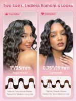 دستگاه ویو ساحلی مو شیگلم sheglam Cupid's Charm Beach Babe Hair Waver