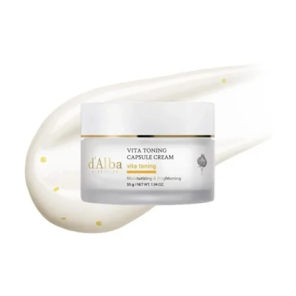 کرم کپسول ویتا تونینگ ترافل سفید د البا d'Alba Vita Toning Capsule Cream