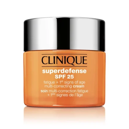 کرم ضد پیری و ترمیم کننده و محافظت کلینیک Superdefense SPF 25 Superdefense™ SPF 25 Fatigue + 1st Signs Of Age Multi-Correcting Cream