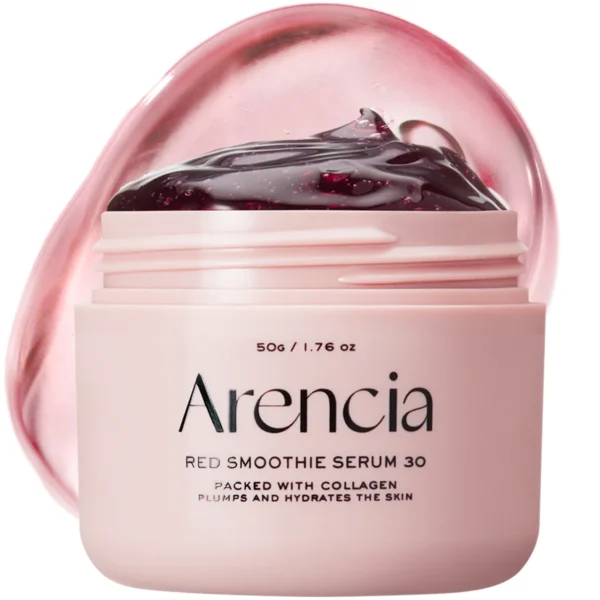 سرم کلاژن جوانساز و فرم دهنده آرنسیا-Arencia Overnight Red Smoothie Face Mask Serum